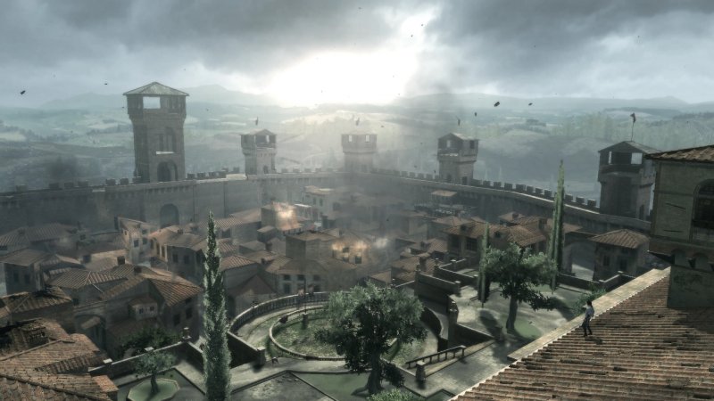 Nonostante le evidenti differenze, Monteriggioni è un borgo tanto bello nella realtà quanto in Assassin's Creed 2