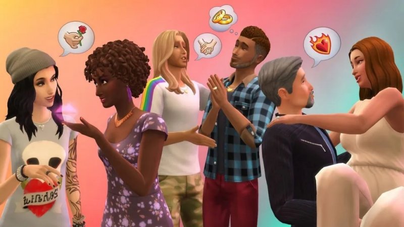 The Sims 4 is one of EA's flagship games, providing ample space for LGBTQIA+ themes