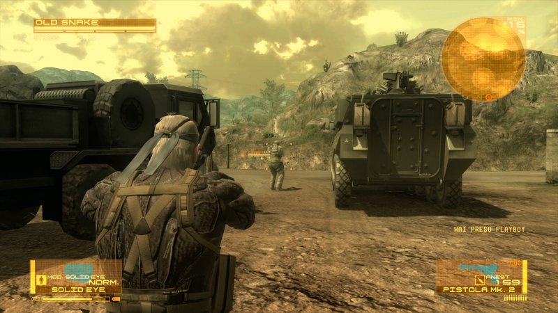 In questa Master Collection, MGS4 arriva a 2160p e 60 fps