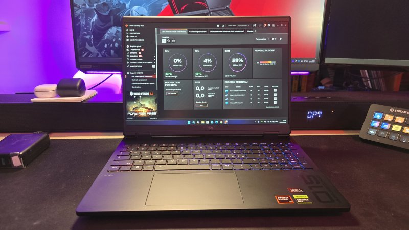 HyperX OMEN 15 è il nuovo portatile 'entry level' targato HP che porta in dote processore Ryzen 5 240 e GPU NVIDIA GeForce RTX 5050 Laptop