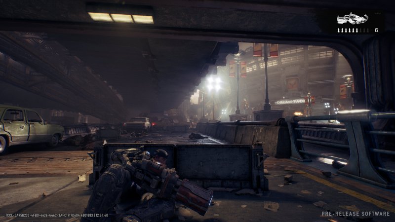 Una delle novità del sistema di appostamento di Gears of War: E-Day