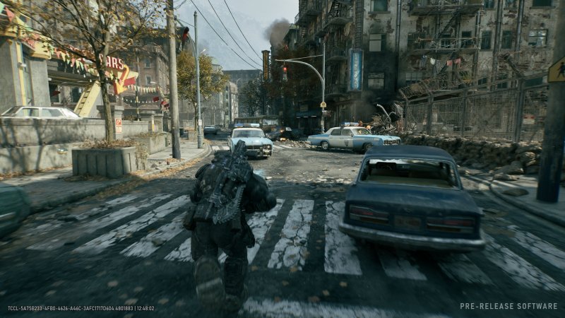 Un'occhiata al dettaglio della mappa di Kalona in Gears of War: E-Day