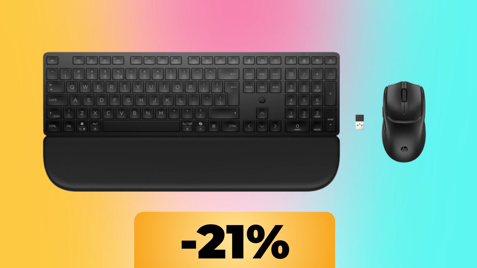 Tastiera + mouse HP