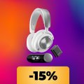 Le cuffie SteelSeries Arctis Nova Pro da gaming sono in promo su Amazon al loro minimo storico