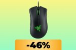 Il mouse da gaming Razer DeathAdder Essential è in offerta su Amazon ad un prezzo scontatissimo