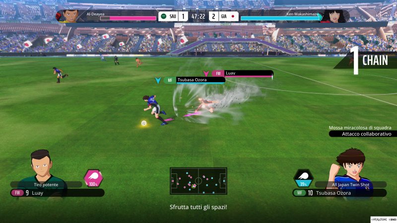 Il sistema di dribbling e contrasti è stato rivisto completamente in questo capitolo