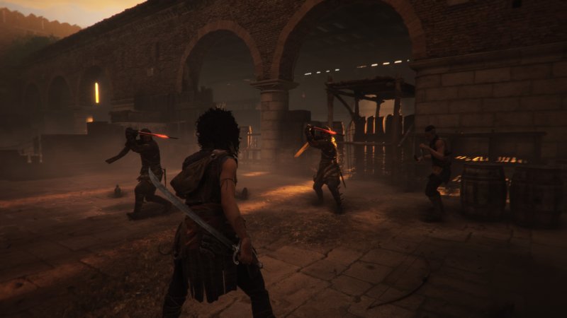 Sophia affronta alcuni avversari in Resonance: A Plague Tale Legacy