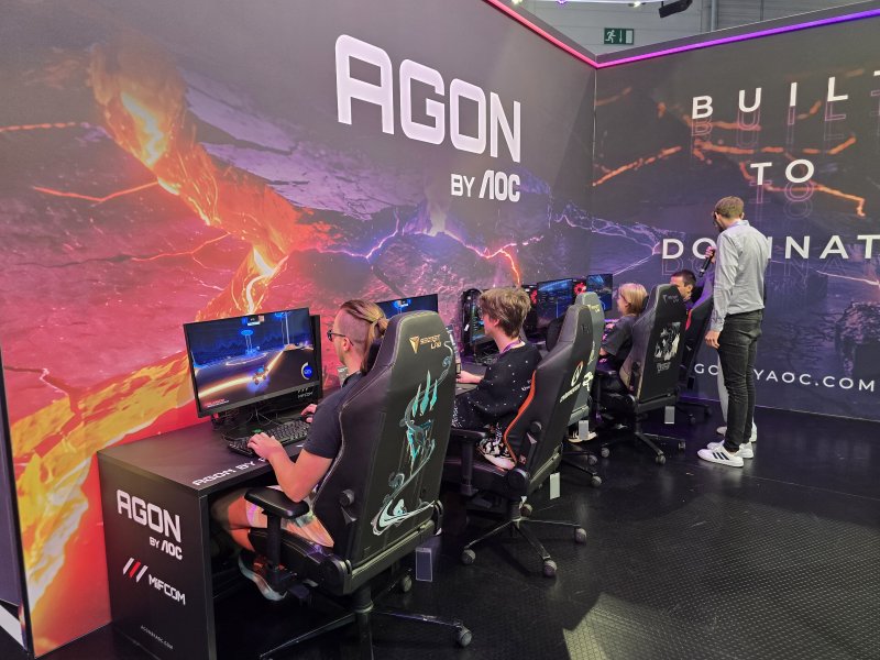 Lo stand AGON by AOC