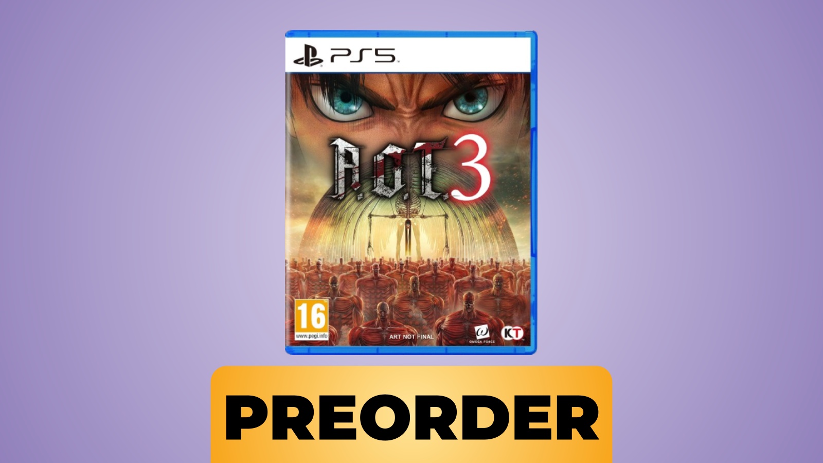Preordina Attack on Titan 3 per PS5, il capitolo conclusivo della saga