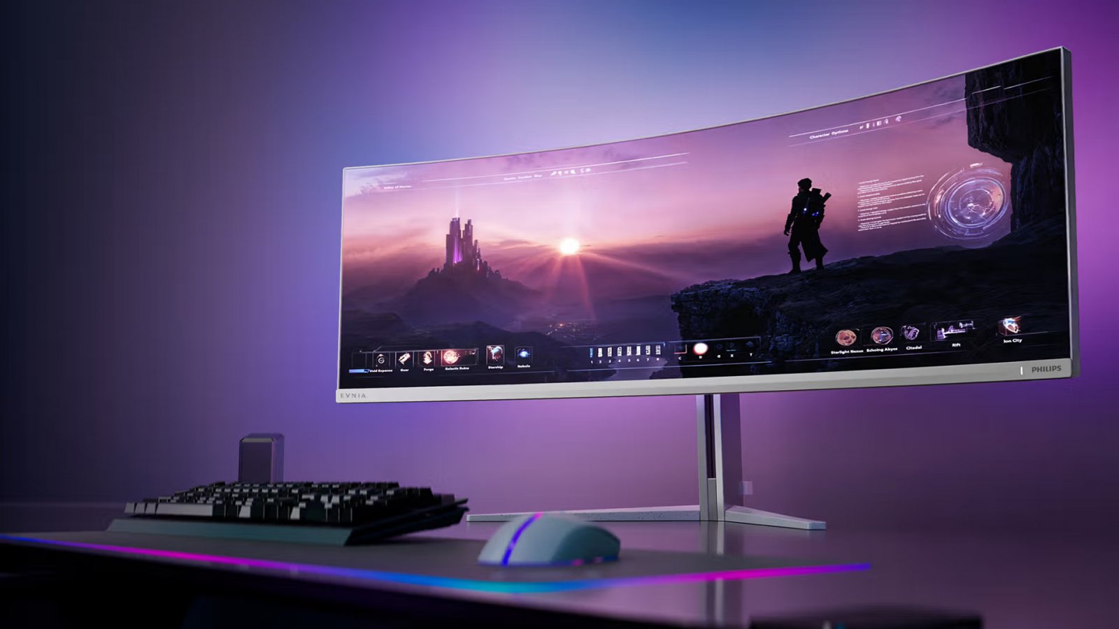 Il monitor Philips EVNIA 49MC8900