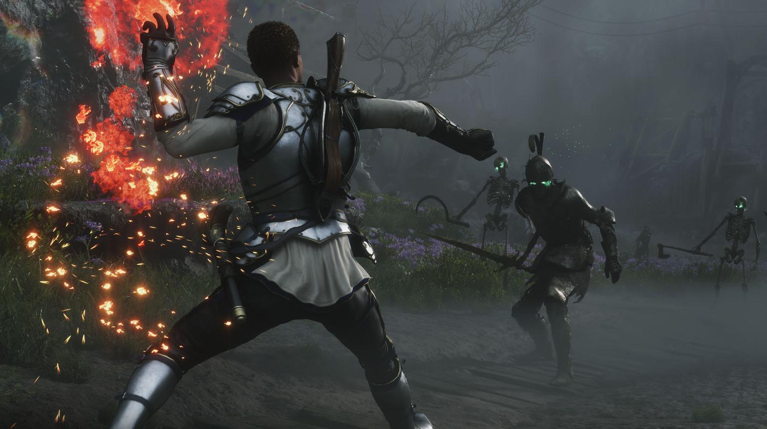 Una sequenza di combattimento di Fable