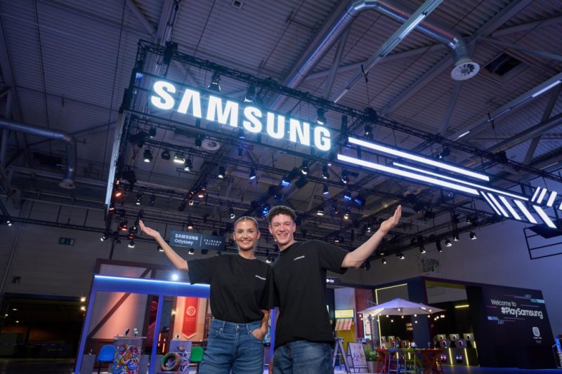 Samsung’s booth at Gamescom 2026