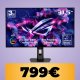 Il monitor ASUS ROG Strix OLED da 31,5" 4K UHD OLED torna al minimo storico su Amazon