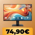 Il monitor MSI da 24' con risoluzione Full HD e refresh rate da 144Hz è in promo al minimo storico