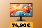 Il monitor MSI da 24" con risoluzione Full HD e refresh rate da 144Hz è in promo al minimo storico