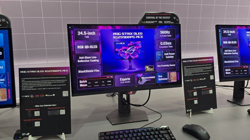 XG259QDPG Ace raggiunge 560 Hz mantenendo la qualità del prodotto di punta