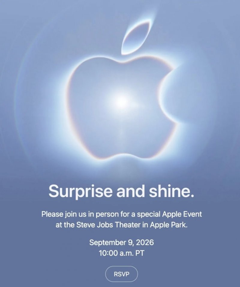 L'invito di Apple
