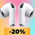 AirPods Pro 3 sono in offerta su Amazon: acquista gli auricolari Apple al loro minimo storico