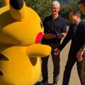Pikachu visita Apple Park: dopo l'addio Tim Cook si metterà a cercare Pokémon?