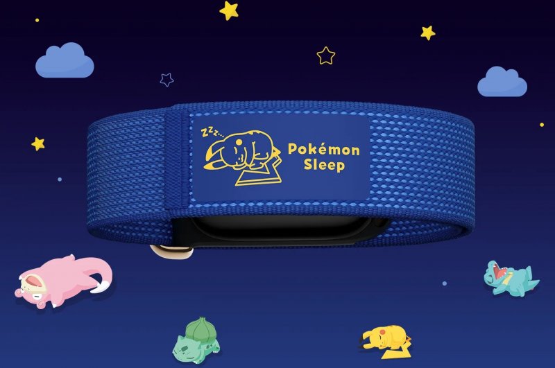 Un dettaglio della Fitbit Air Special Edition Pokémon Sleep
