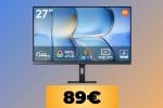 Il monitor Xiaomi da 27" con refresh rate da 144Hz è in promozione su Amazon al minimo storico
