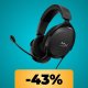 Le cuffie HyperX Cloud Stinger II Core sono in promozione (quasi) al minimo storico su Amazon