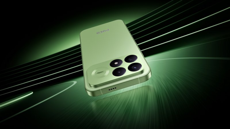 Poco F9 Pro verde