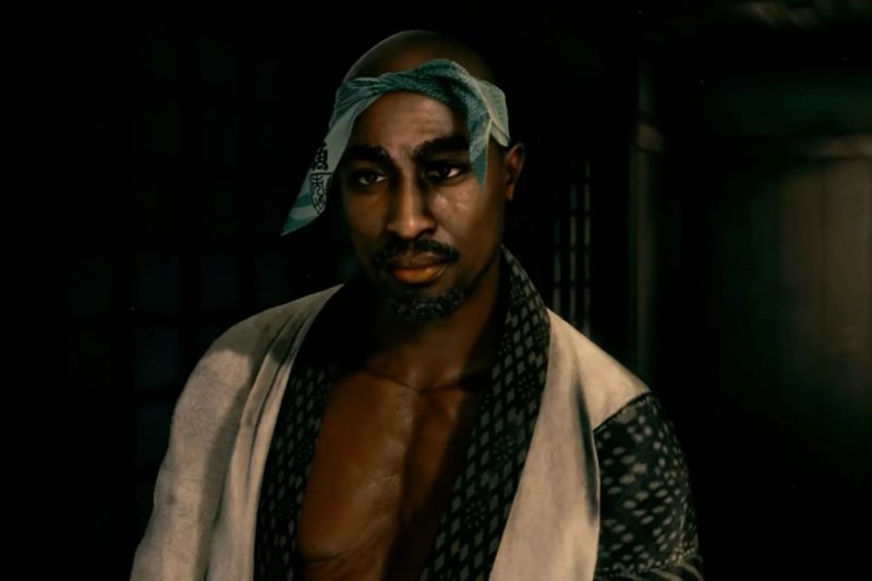 Oltre a Bunta Sugawara, si vedrà in azione un personaggio con le fattezze del rapper scomparso Tupac