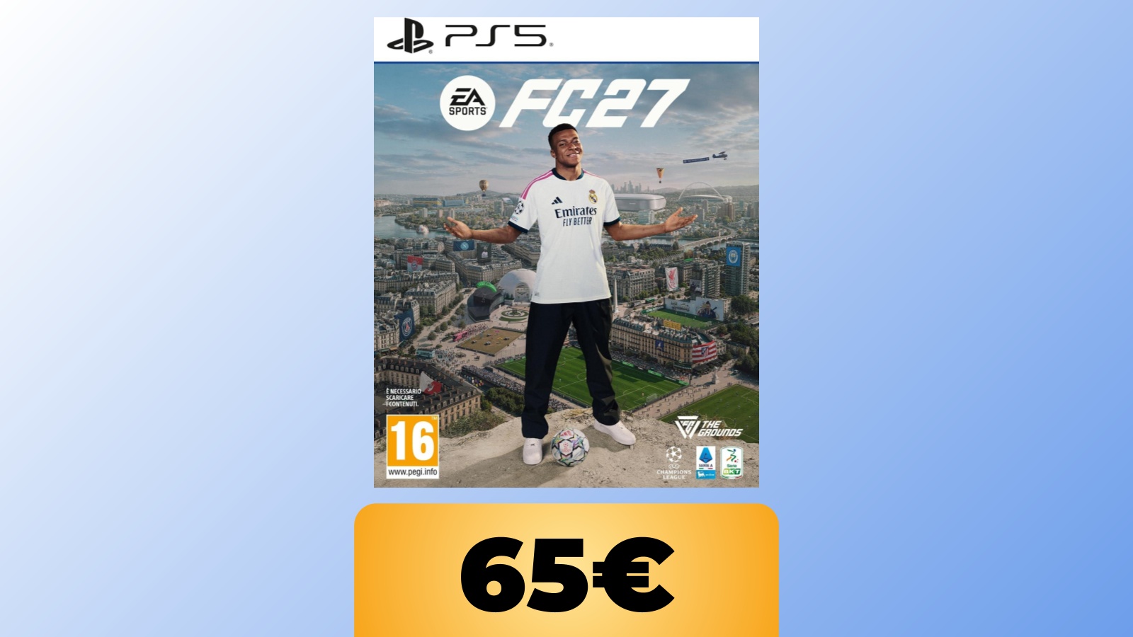 Puoi effettuare il pre-order della tua copia di EA Sports FC 27 a 65€ su Amazon fino al 4 settembre