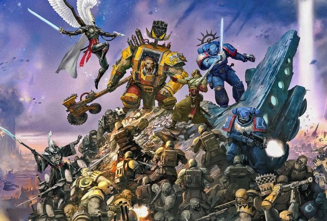Siamo scesi in battaglia tra Space Marine e Orchi
