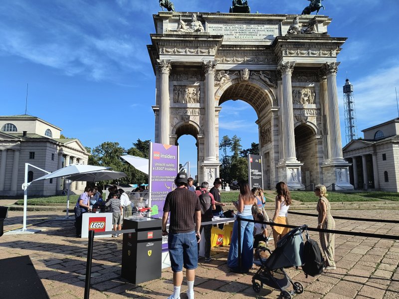 Le attività all'Arco della Pace sono aperte a tutti