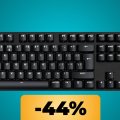 La tastiera Logitech G413 SE è in offerta su Amazon: puoi acquistarla (quasi) al suo minimo storico