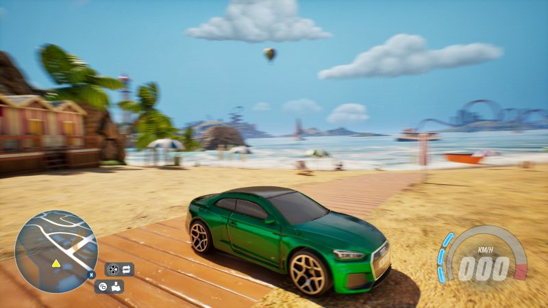 La nostra prima vettura nella prima isola di Hot Wheels Infinite Rush