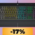 Migliora il tuo set da gaming con la tastiera Corsair K55 RGB PRO: è in promozione su Amazon