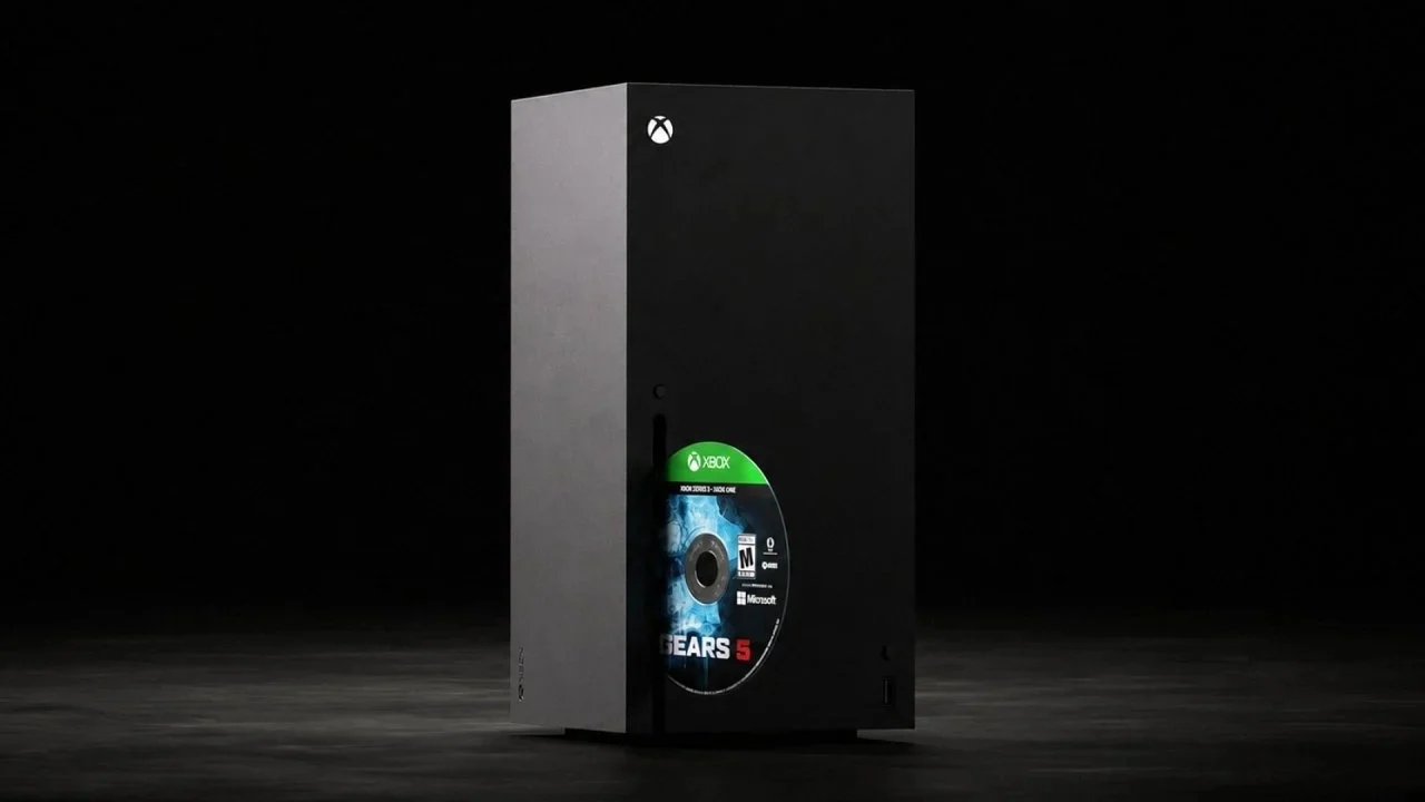 Xbox Series X con disco
