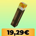 Illumina la tua postazione con la torcia di Minecraft, al minimo storico su Amazon