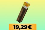 Illumina la tua postazione con la torcia di Minecraft, al minimo storico su Amazon