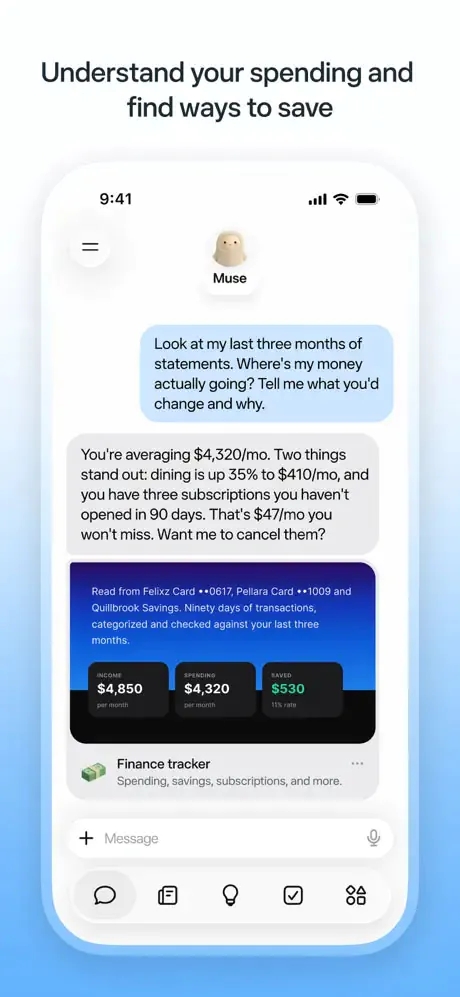 financial data advice