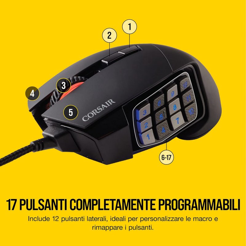 Corsair Scimitar Elite RGB