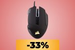 Il mouse Corsair Scimitar Elite RGB costa quasi 30 € in meno ed è al minimo storico