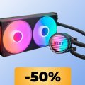 Il dissipatore NZXT Kraken Core 240 RGB è in sconto del 50% su Amazon: è al suo minimo storico