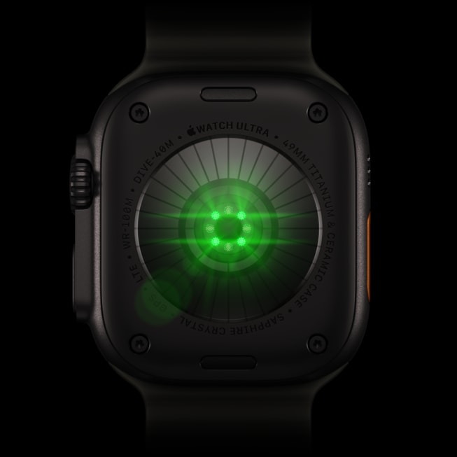 Laser on the new Apple Watch Ultra 4