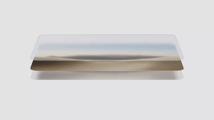 iPhone Duo display (Source: Apple)