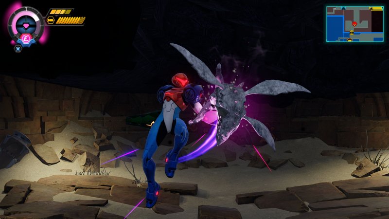 Il colpo d'occhio è fin troppo simile a Metroid Dread
