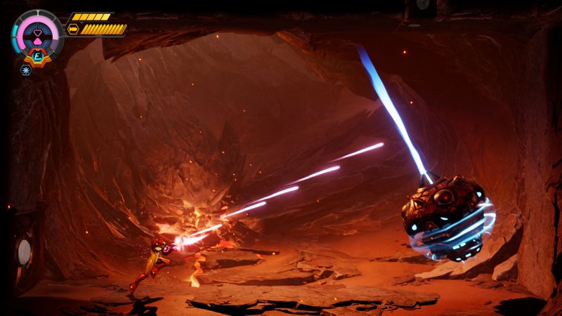 Un fotogramma di puro Metroid