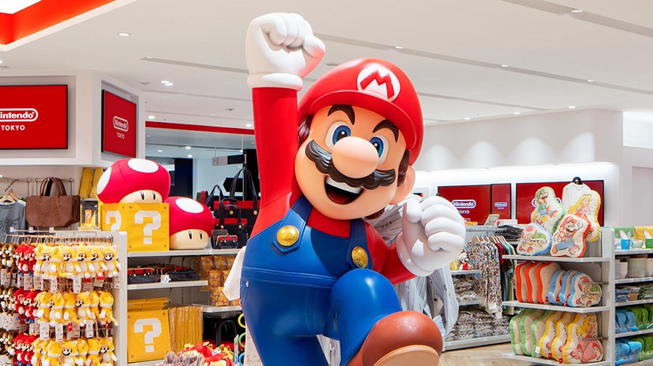 Mario nel Nintendo Store