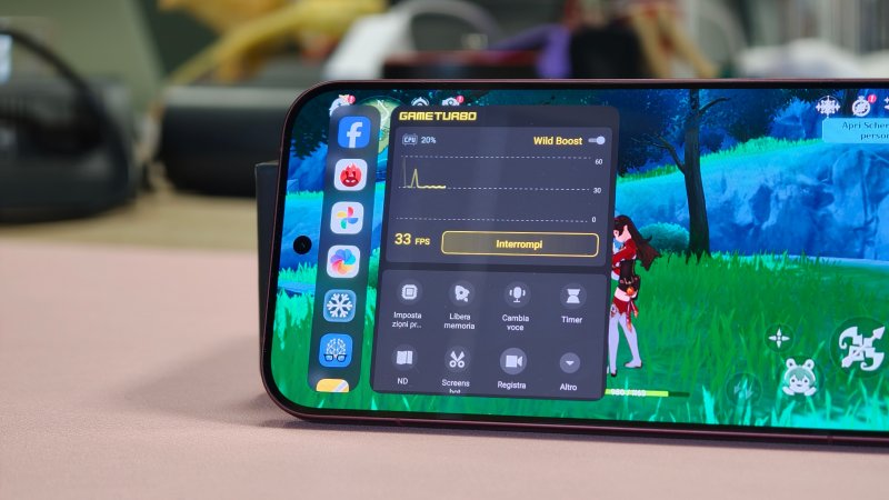 POCO F9 Ultra sfrutta bene il display in gaming, anche se pochi giochi raggiungono i 185 FPS nativi