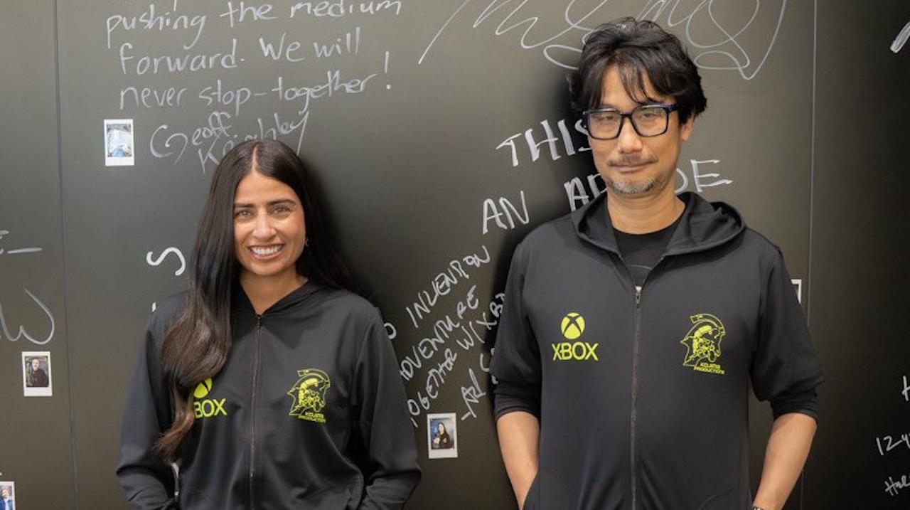 Hideo Kojima e Asha Sharma