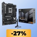 La scheda madre ASUS TUF B850-PLUS è in offerta su Amazon: risparmia con lo sconto del 27%