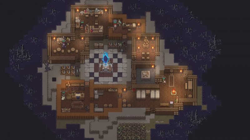 La base operativa di Dungeon Settlers può crescere parecchio
